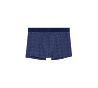 HOM Homme Ho1 Jay Boxer Shorts, Imprimé Art Déco Bleu sur Fond Marine, M EU