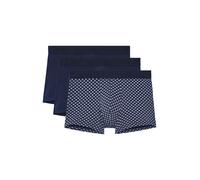 HOM Boxers 'John #2' bleu marine / bleu clair, Taille L