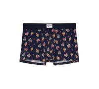 HOM Boxers 'Love Story' bleu marine / jaune / orange / rose, Taille M