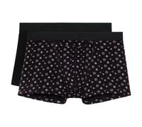 HOM Boxers noir / blanc, Taille S