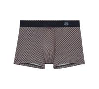 HOM Homme Boxer Confort Jordan Underwear, Imprimé Micro Motif Marine/Bleu/Rouge, S EU