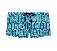 HOM Homme Boxer Marbella Slips De Bain, Blue Print, XXL EU