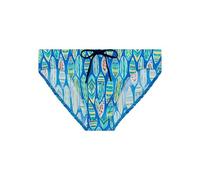 HOM Homme Marbella Slips De Bain, Blue Print, S EU