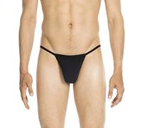 Hom Homme Plumes String, Noir, XXL EU