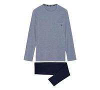 HOM Homme Pyjama Long Modal Comfort Set, Bleu, XXL EU