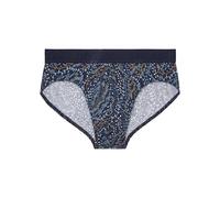 HOM Homme Slip Fontainebleau Briefs, Imprimé Lianes Végétales Fond Marine, XL EU