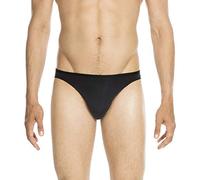 HOM, Homme, Slip Micro Plumes, Noir, L