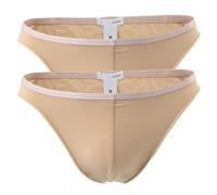 Hom Hommes Micro Briefs Plumes 2er Pack - Ultraléger Microfibre, Slip, Unterw...