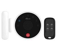 Hom-io | Kit Alarme Maison Sans Fil OMNI ALARM, Smart avec WiFi, Portable et Indépendant, Système d’Alarme Maison Sans Fil Compatible avec Alexa et Google