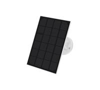 Hom-io Panneau solaire pour caméra WiFi 3,5 W 5 V USB-C Hom-io HOM-SOLAR-3.5 - Charge continue Caméras extérieures IP65 - Câble 2,95 m et support orientable