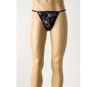 hom lingerie homme de couleur noir S