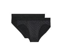 HOM Lot de 2 Slips HO1 NEELS 2 Briefs, Noir, L Men's