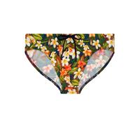 HOM Maillot de bain ' Swim Mini Briefs Etna ' vert / mélange de couleurs / orange, Taille XXL