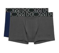 HOM Men '2 Pack Shorts, Pantalons pour Hommes, Boxerlines Coton Doux - Noir: : Medium