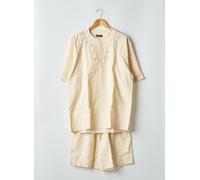 hom nuit homme de couleur beige 38