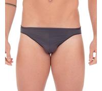 HOM Plumes Micro Briefs sous-vêtement, Gris Anthracite, L Homme