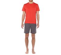 HOM Pyjama Court Ricardo Pajama Set, Rouge, M Men's