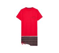 HOM Pyjama court ' Sleepwear Westgate ' rouge, Taille S