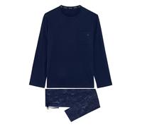 HOM Pyjama long ' Kenny ' bleu marine, Taille XXL
