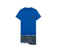 HOM Pyjama long ' Sleepwear Havana ' bleu / mélange de couleurs, Taille L