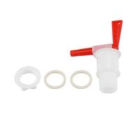 HOM Robinet de bouteille de brassage domestique pour bière et vin, robinet en plastique pour seau d'embouteillage, robinet de brassage avec tige conique pour accepter des tubes de siphon 5/16 ou 3/8