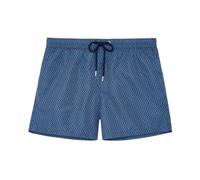 HOM Short de Bain MORNY Board, Micro Motif Marine/Orange, L Men's
