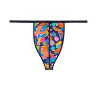 HOM Slip bleu / orange / rose / noir, Taille L
