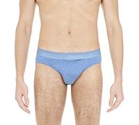 HOM Slip HO1 Briefs, Bleu, L Men's