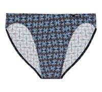 HOM Slip Micro Confort ALOYS, Petit Imprimé de Papyrus Abstrait Dégradé de Bleus Et Gris, L