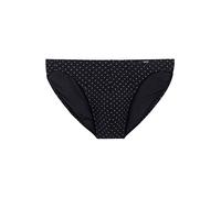 HOM Slip Max Comfort Micro Briefs – micro motif blanc sur fond noir – Taille M