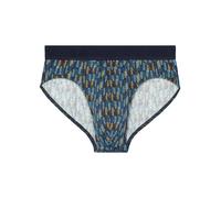HOM Slip ' Mini Briefs HO1 Westgate ' bleu / turquoise / jaune, Taille XL