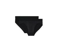 HOM Slip 'Neels' noir / blanc, Taille L