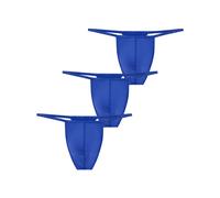 HOM Slip ' Plumes ' bleu, Taille XL