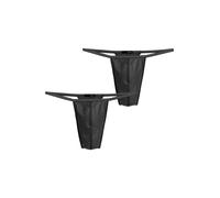 HOM Slip ' Plumes ' noir, Taille XXL