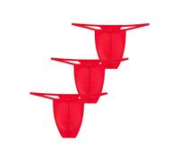 HOM Slip ' Plumes ' rouge, Taille L