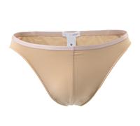 HOM Homme Slip Micro Plumes Sous-vêtement, Beige, L EU