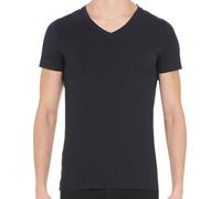 HOM T-Shirt Col V Suprême Coton Noir Noir 2XL