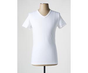 hom tee-shirts et débardeurs homme de couleur blanc S