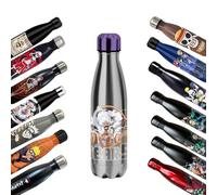 Homadict - Bouteille Isotherme One Piece - Gourde en acier inoxidable - Luffy Gear 5 Running- Maintien Chaud et Froid 12h - Sport, Voyage, Quotidien - 500ml - BPA Free - Licence Officielle