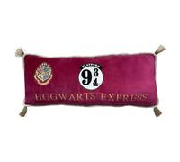 HÔMADICT - Coussin Harry Potter - Plateform 9 - Accessoire Décoratif - Doux et Moelleux - 60 X 30 cm - Licence Officiel, Platerform 9