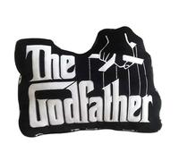 Homadict - Coussin Le Parrin - Godfather - Accessoire Décoratif - Doux et Moelleux - Dimensions 40 X 40 cm - sous Licence Officiel