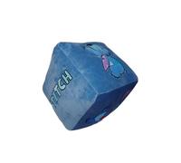HÔMADICT - Coussin Lilo&Stitch - Stitch & Angel Cube 6 Face - Accessoire Décoratif - Doux et Moelleux - Dimensions 25 X 25 cm - sous Licence Officiel Disney, Carré