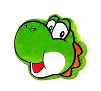 HÔMADICT - Coussin Mario - Tête Yoshi - Accessoire Décoratif - Doux et Moelleux - 40 X 40 cm - Licence Officielle