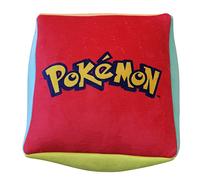 HÔMADICT - Coussin Pokémon - Starters Pokémon Cube 6 Face - Accessoire Décoratif - Doux et Moelleux - Dimensions 25 X 25 cm - sous Licence Officiel Pokémon