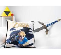Homadict - Coussin Zelda - Groupe princesse - Accessoire Décoratif - Doux et Moelleux - 40 X 40 cm - Licence officielle
