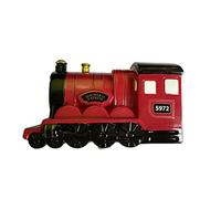 HÔMADICT LYO Harry Potter Tirelire en céramique du célèbre Train Poudlard Express - pour Les premières économies d'argent - Hogwarts Express - Rouge Vif & Noir - 17x10 centimètre