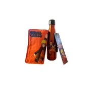 Homadict - Pack Bouteille Isotherme Naruto + Protection Manga - Boîte Décorative Style Manga - Licence Officielle