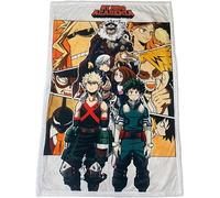 Homadict Plaid Sherpa 100x150 Cm My Hero Academia Midoriya&all Might