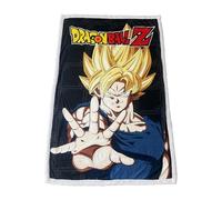 HÔMADICT Plaid Sherpa Dragon Ball Z - 100x150cm - Couverture Polaire Douce & Chaude - Sangoku - Qualité Elevée & Confortable - Licence Officielle