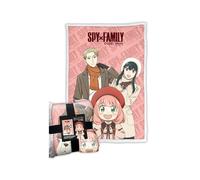 HÔMADICT Plaid Sherpa Spy X Family - 100x150cm - Couverture Polaire Douce & Chaude - Qualité Elevée & Confortable - Licence Officielle
